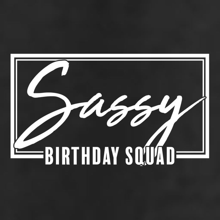 Funny Sassy Birthday Squad Matching Group Shirts Golf Towel