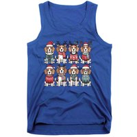 Funny Santa Beagle Christmas Beagle Dog Lover Xmas Dog Mom Great Gift Tank Top