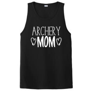 Funny Sarcastic Bow Hunter Archer Gift Archery Mom Gift PosiCharge Competitor Tank