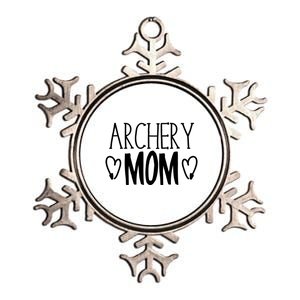 Funny Sarcastic Bow Hunter Archer Gift Archery Mom Gift Metallic Star Ornament