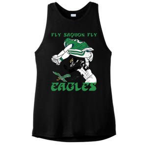 Fly Saquon Barkley The Reverse Hurdle 2024 Ladies PosiCharge Tri-Blend Wicking Tank