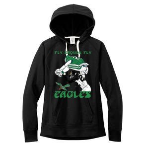 Fly Saquon Barkley The Reverse Hurdle 2024 Women's Fleece Hoodie