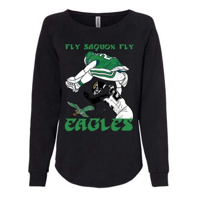 Fly Saquon Barkley The Reverse Hurdle 2024 Womens California Wash Sweatshirt