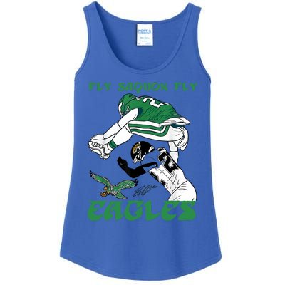 Fly Saquon Barkley The Reverse Hurdle 2024 Ladies Essential Tank