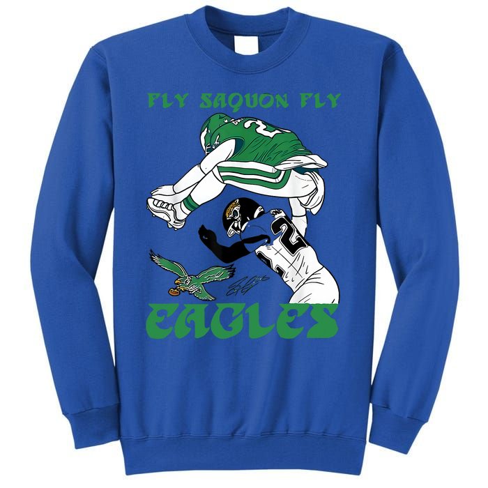 Fly Saquon Barkley The Reverse Hurdle 2024 Tall Sweatshirt