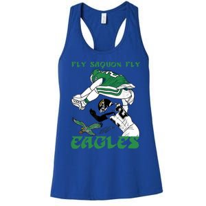 Fly Saquon Barkley The Reverse Hurdle 2024 Women's Racerback Tank