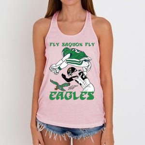 Fly Saquon Barkley The Reverse Hurdle 2024 Women's Knotted Racerback Tank