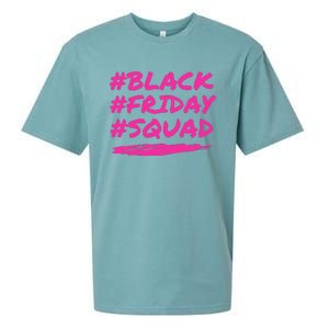 Friday Squad Black Retro Groovy Hippie Shopping Team Sueded Cloud Jersey T-Shirt