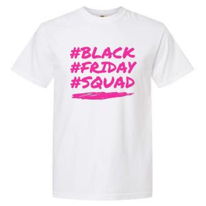 Friday Squad Black Retro Groovy Hippie Shopping Team Garment-Dyed Heavyweight T-Shirt