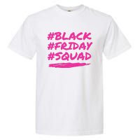 Friday Squad Black Retro Groovy Hippie Shopping Team Garment-Dyed Heavyweight T-Shirt