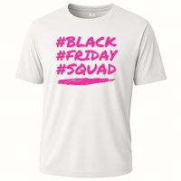 Friday Squad Black Retro Groovy Hippie Shopping Team Cooling Performance Crew T-Shirt