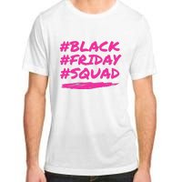 Friday Squad Black Retro Groovy Hippie Shopping Team Adult ChromaSoft Performance T-Shirt