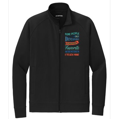 Favorite Scientist Biology Teacher Science Geek Gift Idea Great Gift Stretch Full-Zip Cadet Jacket