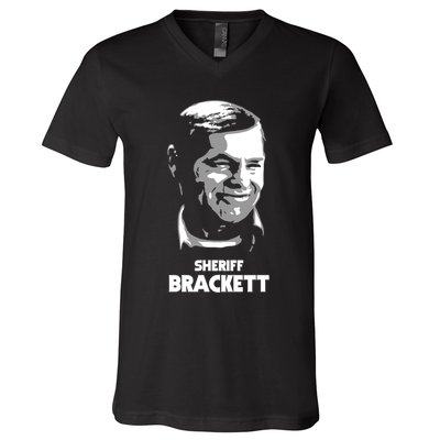 Frightrags Sheriff Brackett V-Neck T-Shirt