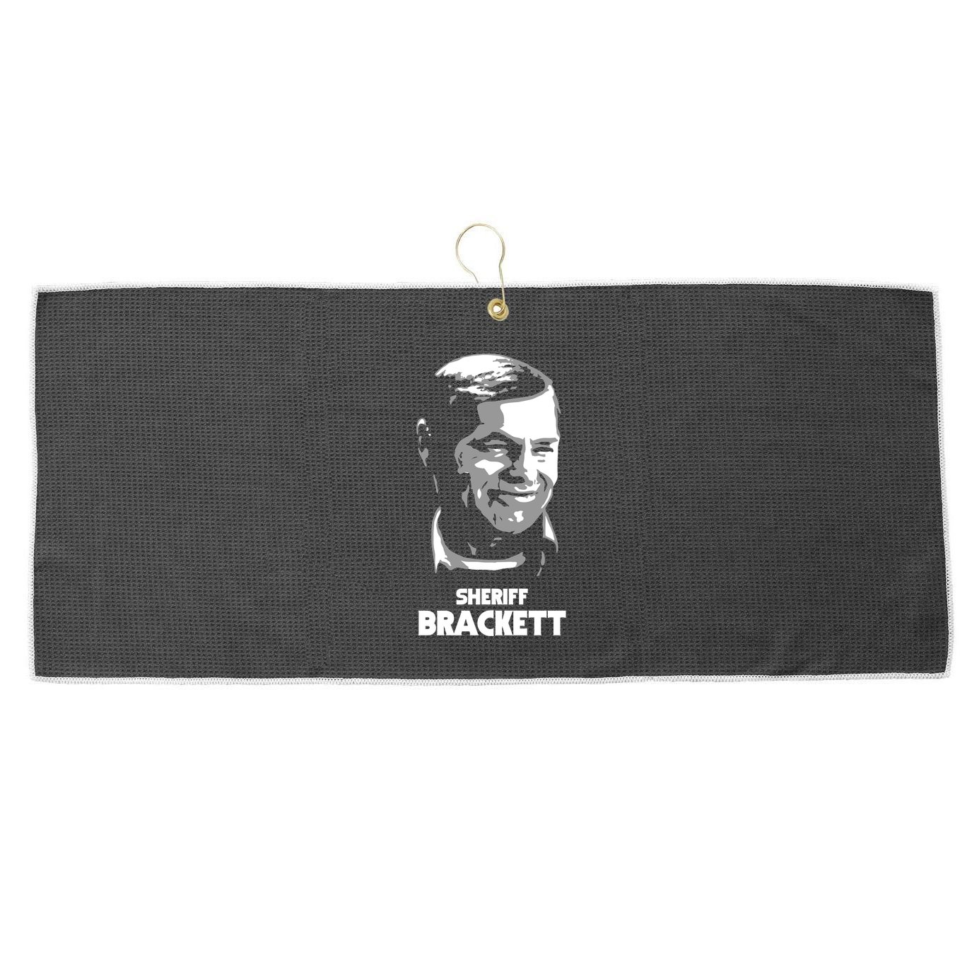 Frightrags Sheriff Brackett Large Microfiber Waffle Golf Towel
