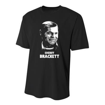 Frightrags Sheriff Brackett Youth Performance Sprint T-Shirt