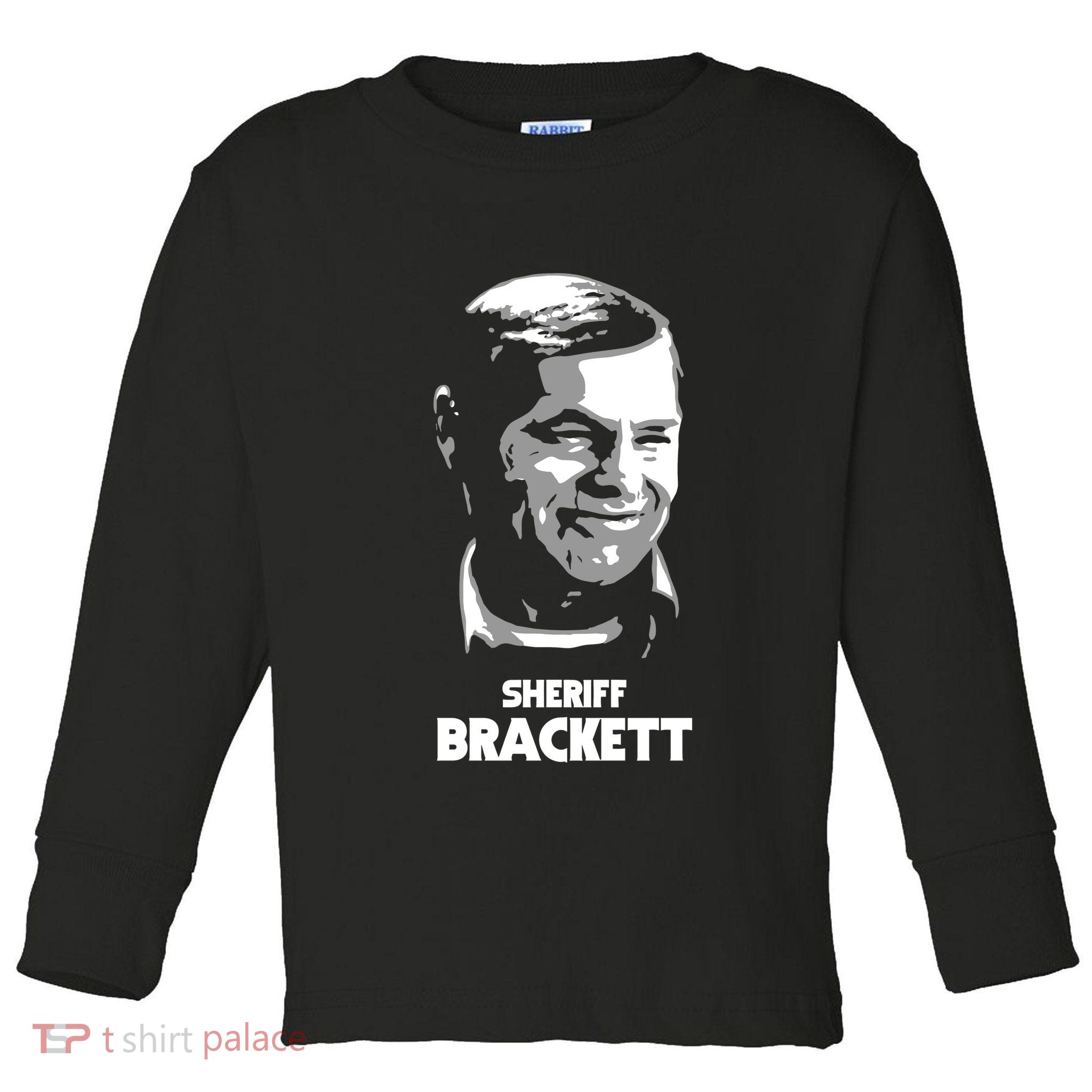 Frightrags Sheriff Brackett Toddler Long Sleeve Shirt