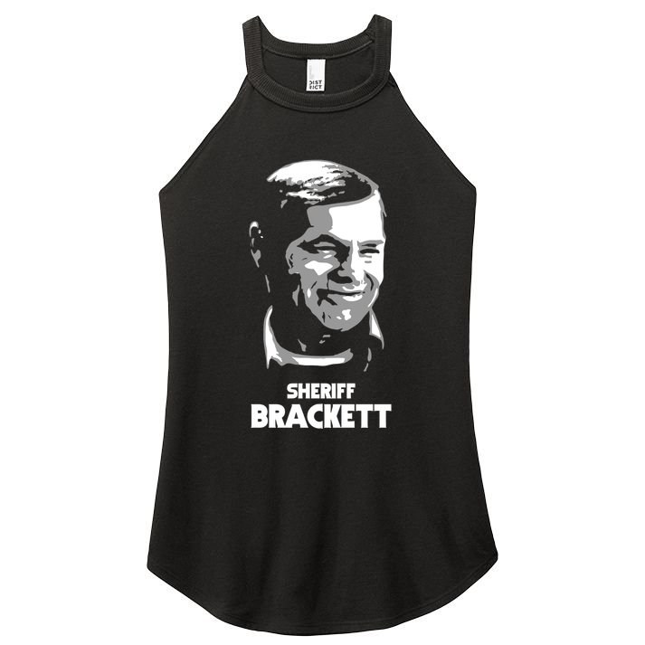 Frightrags Sheriff Brackett Women's Perfect Tri Rocker Tank