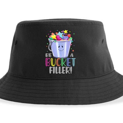 Funny School Back To School Be A Bucket Filler Sustainable Bucket Hat