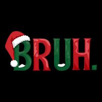 Funny Saying Bruh Meme Matching Teens Christmas Stripe Pom Pom Beanie