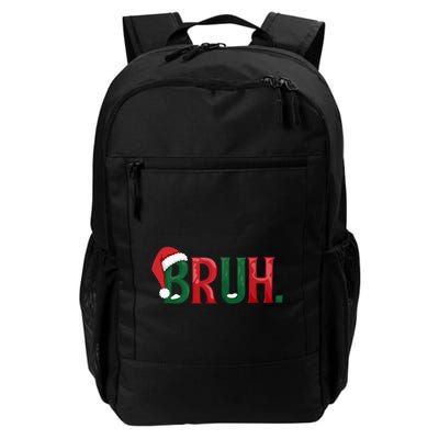 Funny Saying Bruh Meme Matching Teens Christmas Backpack