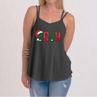 Funny Saying Bruh Meme Matching Teens Christmas Women's Strappy Tank