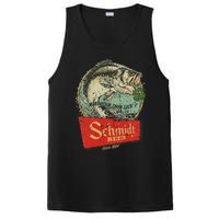 Fishing Schmidt Beer Make Your Own Luck 1894 Vintage PosiCharge Competitor Tank