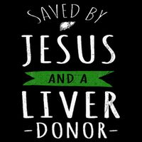 Funny Saved By Jesus And A Liver Donor Liver Transplant Zip Tote Bag