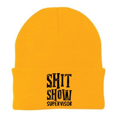 Funny Supervisor Boss Ager Mom Dad Teacher Nurse Gift Knit Cap Winter Beanie