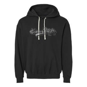 Funny Sum Bitch Since 1973 Birth Year Garment-Dyed Fleece Hoodie