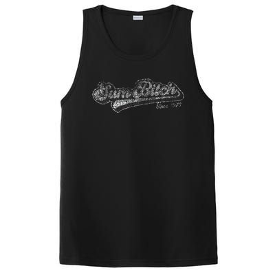 Funny Sum Bitch Since 1973 Birth Year PosiCharge Competitor Tank