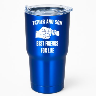 Father Son Best Friends For Life Fist Bump Gift Tumbler