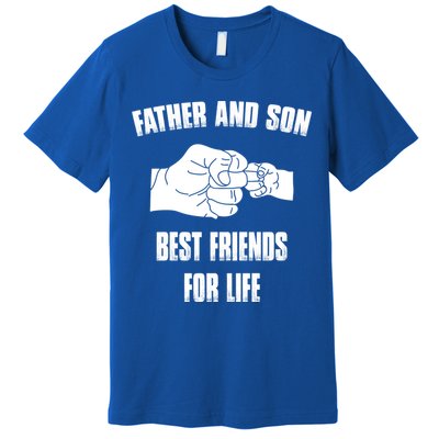 Father Son Best Friends For Life Fist Bump Gift Premium T-Shirt