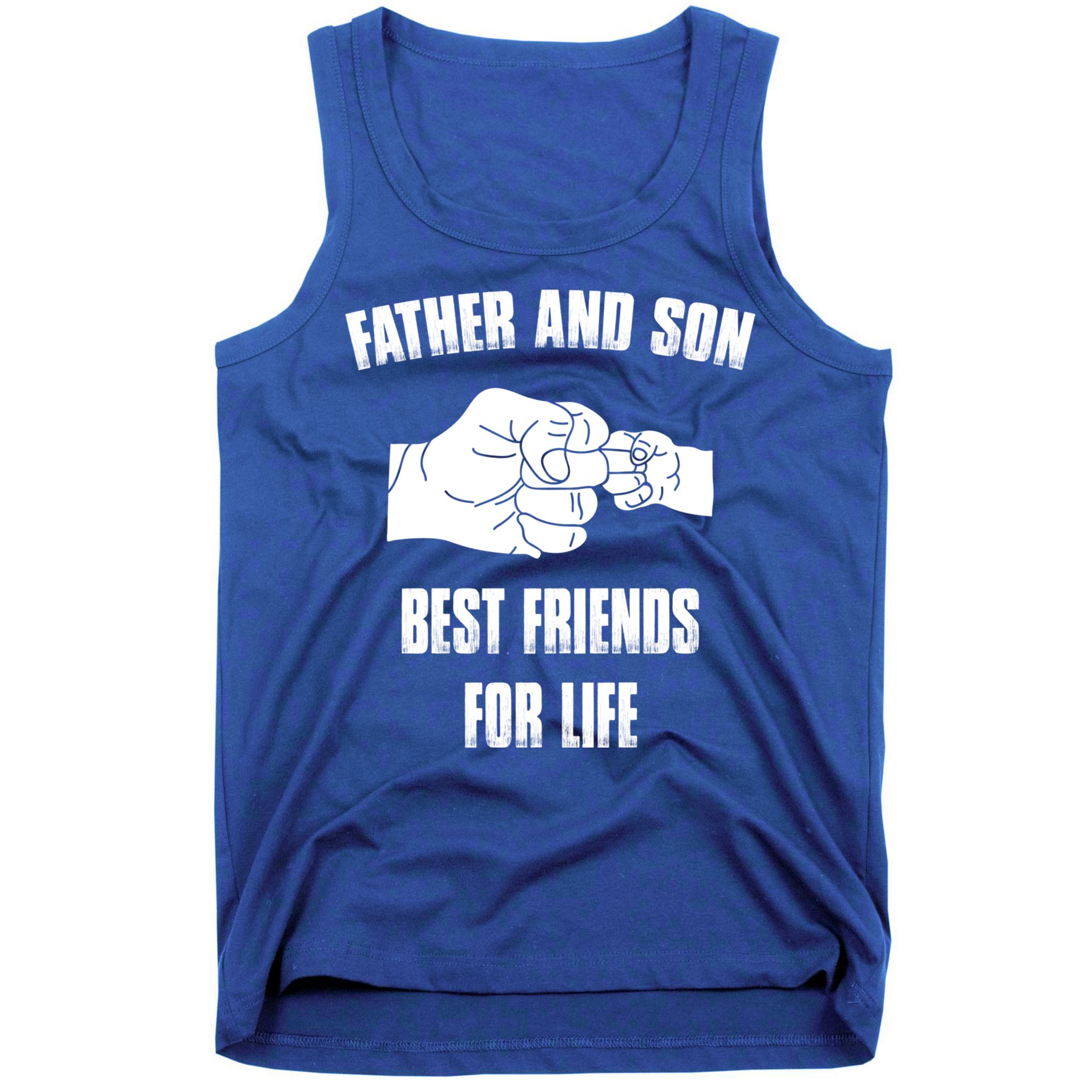 Father Son Best Friends For Life Fist Bump Gift Tank Top