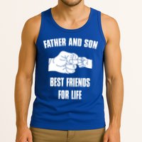 Father Son Best Friends For Life Fist Bump Gift Tank Top