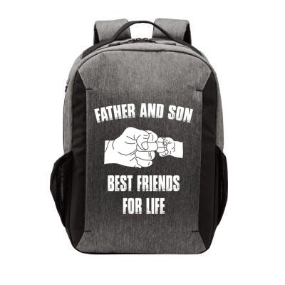 Father Son Best Friends For Life Fist Bump Gift Vector Backpack