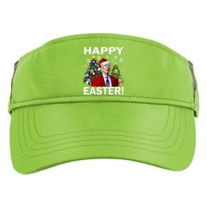 Funny Santa Biden Happy Easter Christmas Adult Drive Performance Visor