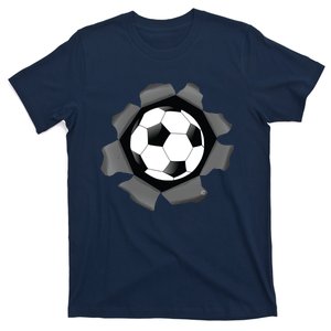 Funny Soccer Ball Burst T-Shirt