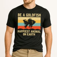 Funny Soccer Be A Goldfish Ted Coach Motivation Lasso Cooling Performance Crew T-Shirt