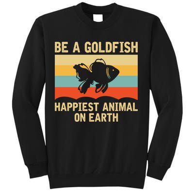 Funny Soccer Be A Goldfish Ted Coach Motivation Lasso Sweatshirt