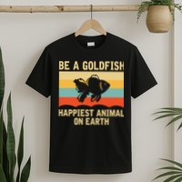 Funny Soccer Be A Goldfish Ted Coach Motivation Lasso T-Shirt
