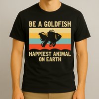 Funny Soccer Be A Goldfish Ted Coach Motivation Lasso T-Shirt