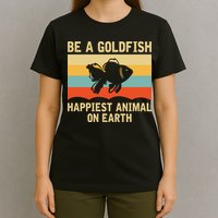 Funny Soccer Be A Goldfish Ted Coach Motivation Lasso T-Shirt