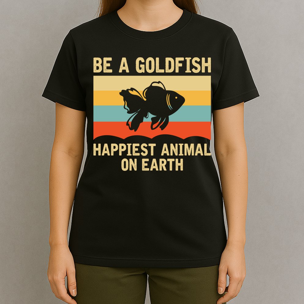 Funny Soccer Be A Goldfish Ted Coach Motivation Lasso T-Shirt