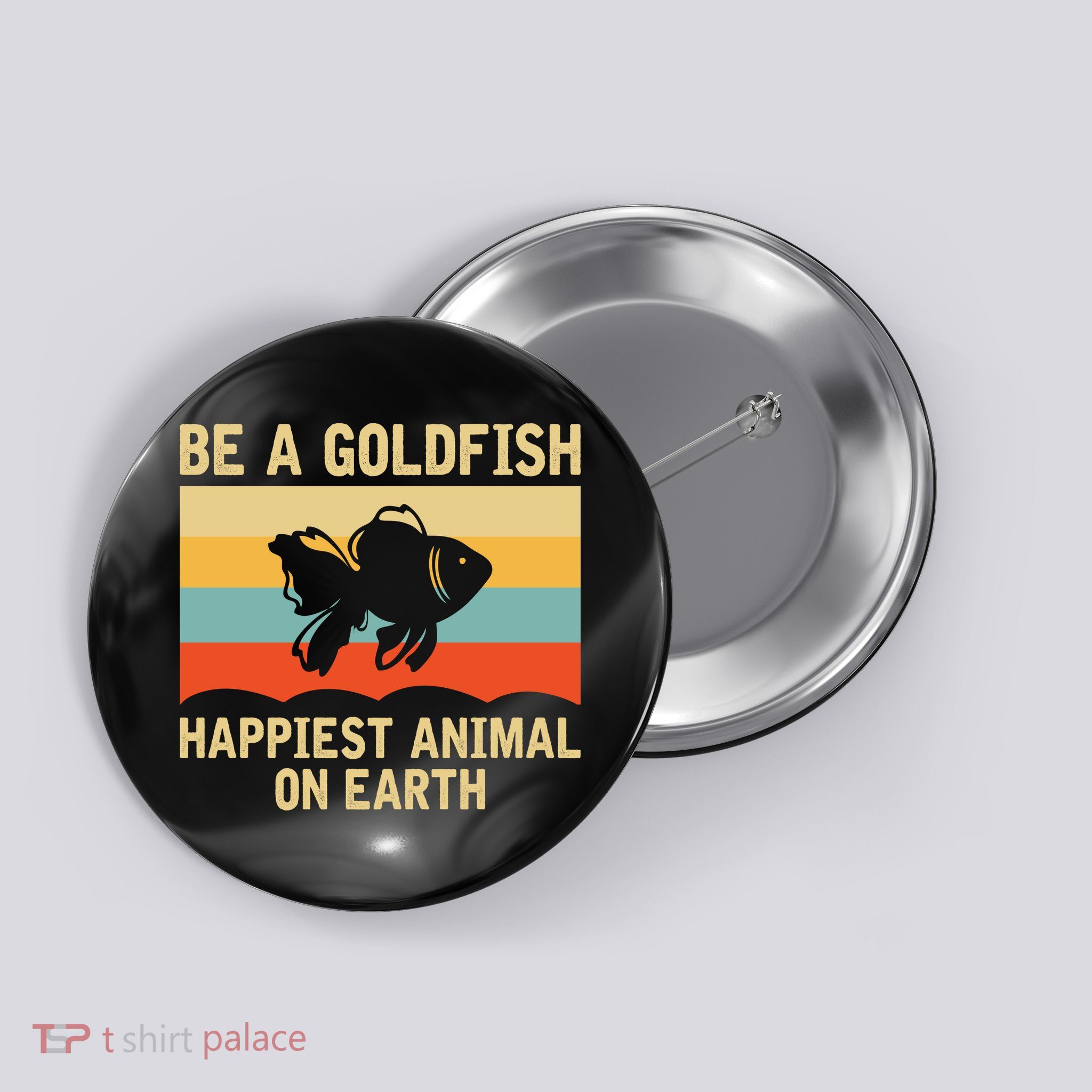 Funny Soccer Be A Goldfish Ted Coach Motivation Lasso Button