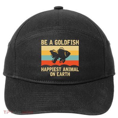 Funny Soccer Be A Goldfish Ted Coach Motivation Lasso 7-Panel Snapback Hat