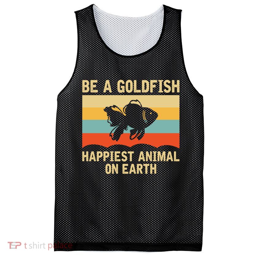 Funny Soccer Be A Goldfish Ted Coach Motivation Lasso Mesh Reversible Basketball Jersey Tank