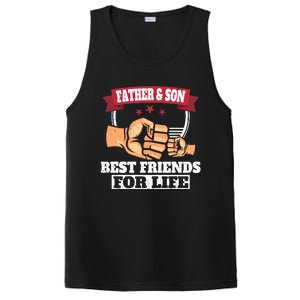 Father & Son Best Friends for Life Fathers Day PosiCharge Competitor Tank