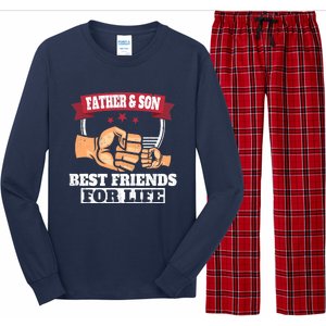 Father & Son Best Friends for Life Fathers Day Long Sleeve Pajama Set