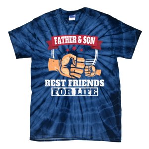 Father & Son Best Friends for Life Fathers Day Tie-Dye T-Shirt